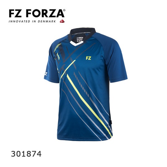バドミントン　FZ FORZA　ゲームシャツ　301874 超特価】FZ FORZA 301874 メンズ ゲームシャツ フォーザ【メール