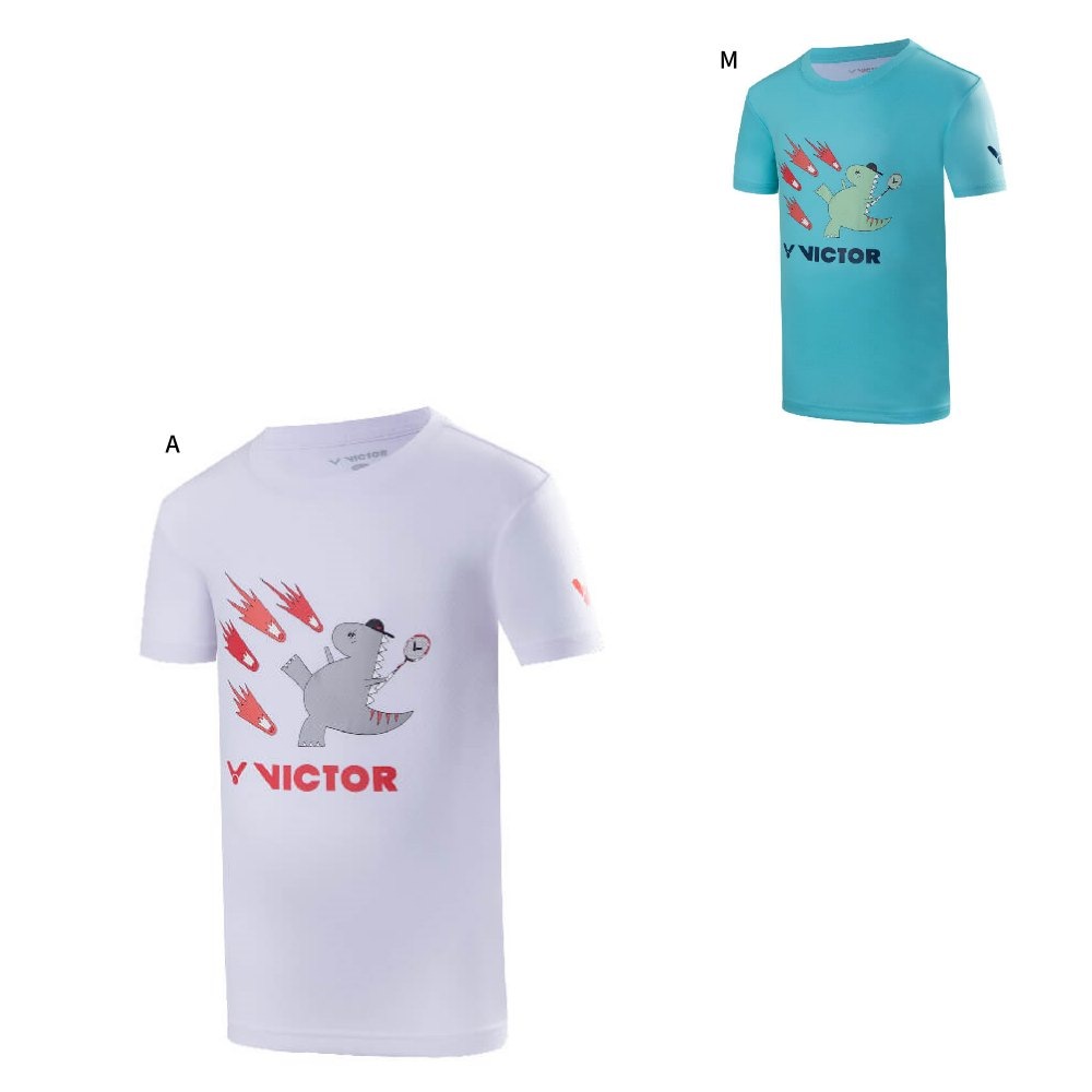 VICTOR T-42032 トレーニングシャツ バドミントンウェア(ジュニア