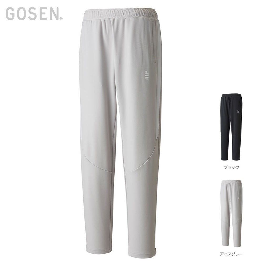 GOSEN W2444 裏起毛ストレッチパンツ アパレル バドミントンウェア