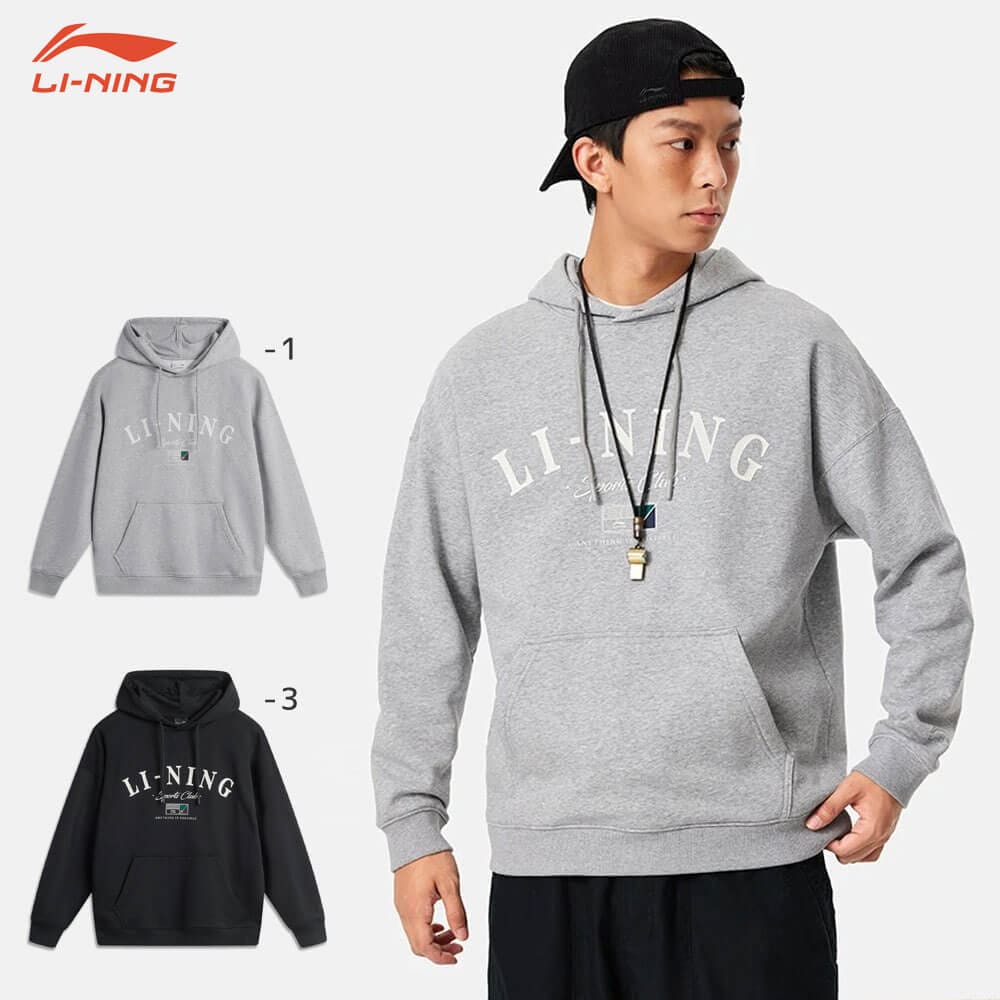 LI-NING AWDU673 ウォームアップパーカー カジュアル バドミントン