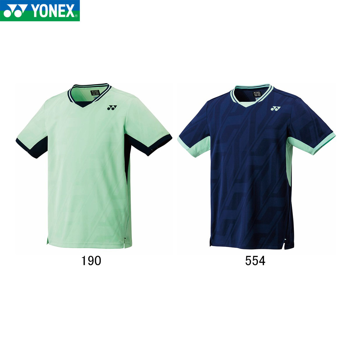 ヨネックスYONEX バド＆テニスゲームシャツ　新品　サイズLライトブルー テニスウェア バドミントンウェア ゲームシャツ ウィメンズゲーム