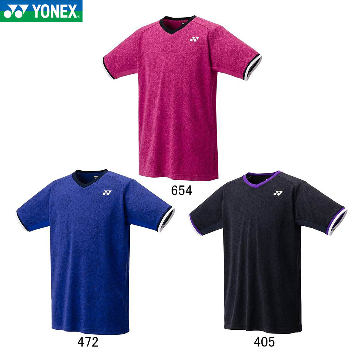 YONEX バドミントン テニス ゲームシャツ O 日本代表 ネイビー/ピンク 楽天市場】ヨネックス ゲームシャツ レギュラータイプ レディース
