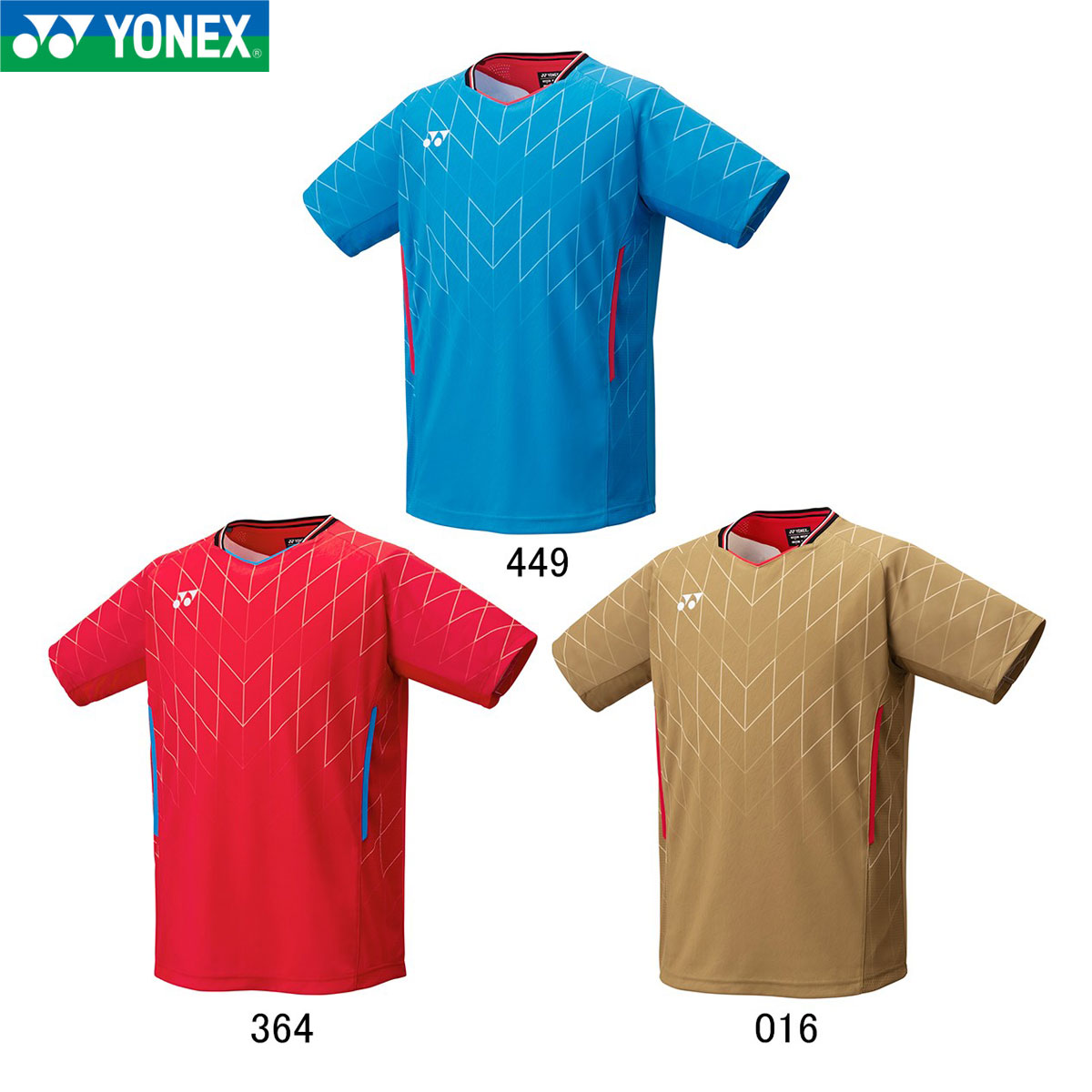 YONEX 10698 メンズゲームシャツ(フィットスタイル) ウェア(メンズ