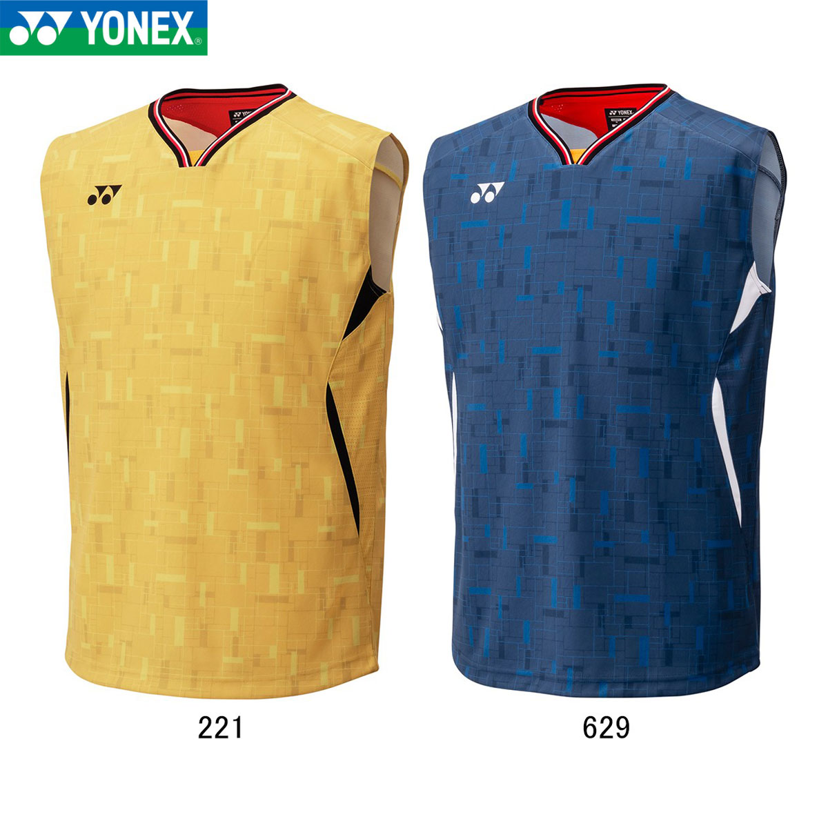 YONEX 10701 メンズゲームシャツ(ノースリーブ) ウェア(メンズ