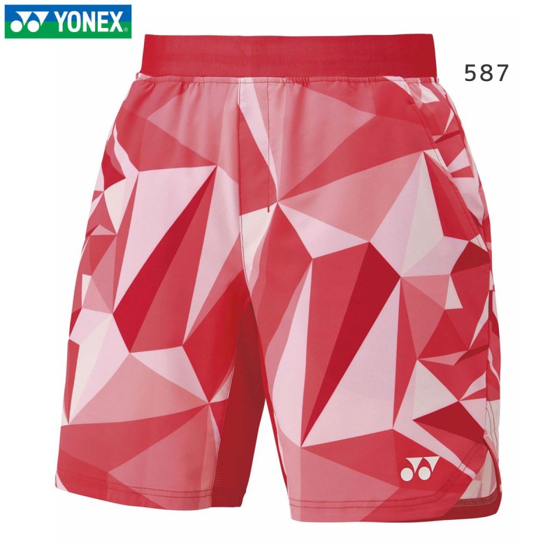 ヨネックス バドミントン　パンツ　埼玉栄 YONEX 15195 ユニハーフパンツ ウェア(ユニ・メンズ) バドミントン