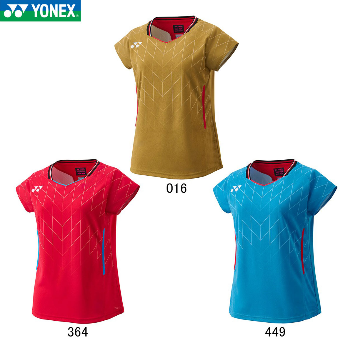 YONEX 20915 ウィメンズゲームシャツ(フィットシャツ) ウェア