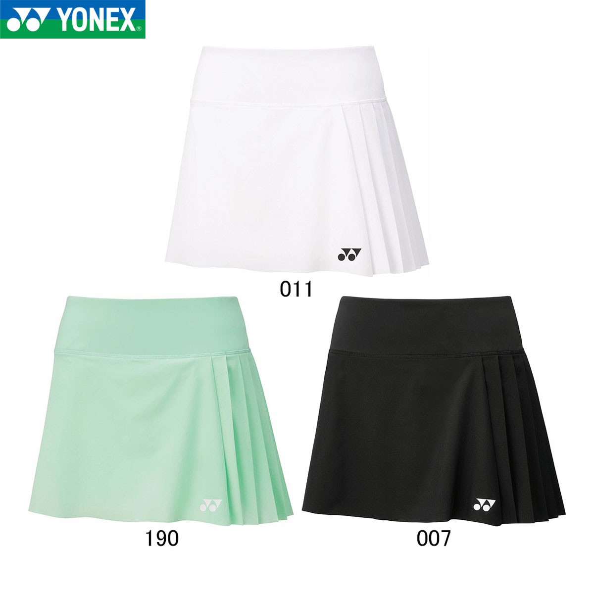YONEX 26161Y ウィメンズスカート(インナースパッツ付き) ウェア