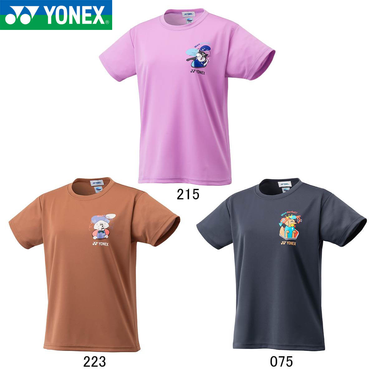 YONEX 16796Y ウィメンズドライTシャツ ウェア(レディース