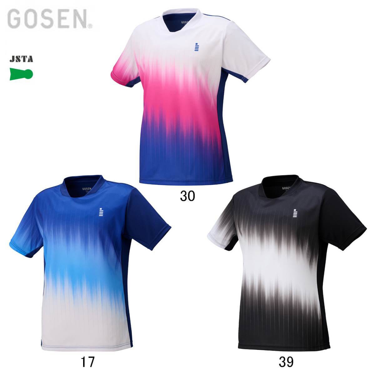 GOSEN T2541 レディース ゲームシャツ アパレル ウェア(レディース