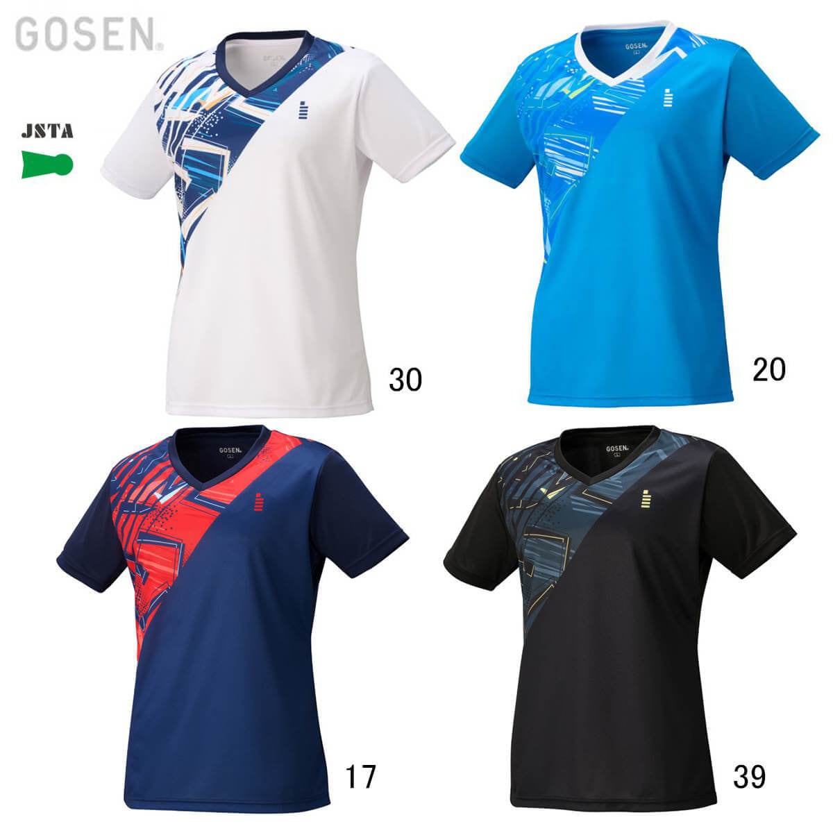 GOSEN T2561 レディース ゲームシャツ アパレル ウェア