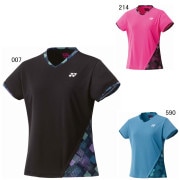 テニス、バドミントンの競技ウェア YONEX ヨネックス レディース ゲームシャツ レギュラー テニス