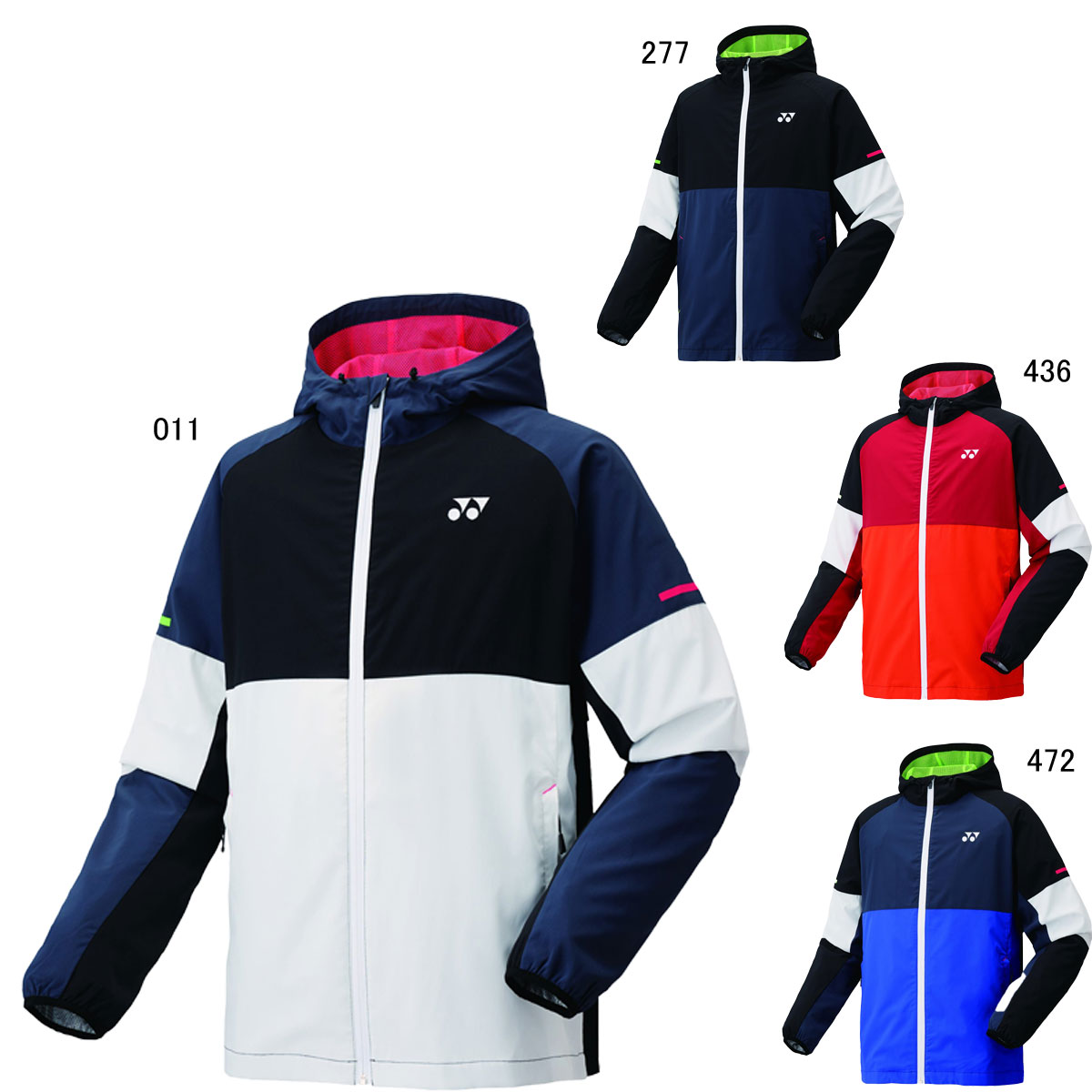 YONEX 52016 ユニ裏地付ウォームアップパーカー ウェア(ユニ) テニス