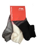 LI-NING AWSP038 �Хɥߥ�ȥ󥽥å��� 3­���å� (��ǥ�����) 22-24cm �꡼�˥�