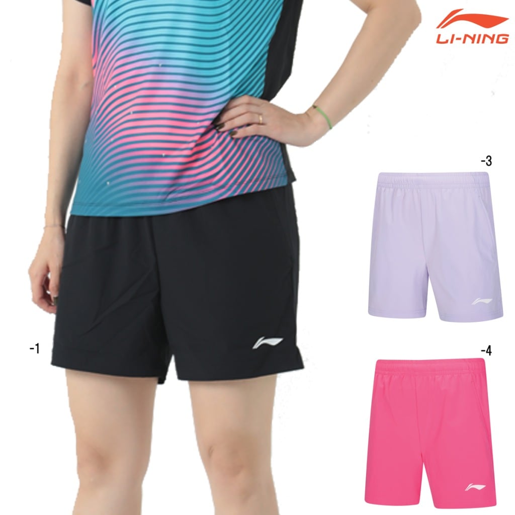 LI-NING AAPV108 ゲームパンツ バドミントンウェア(レディース