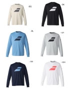 Babolat BUP5510C CLUB LONG SLEEVE SHIRT �Хɥߥ�ȥ� ������(���)�Хܥ�