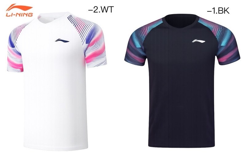 LI-NING AAYV157 ゲームシャツ バドミントンウェア(ユニ/メンズ