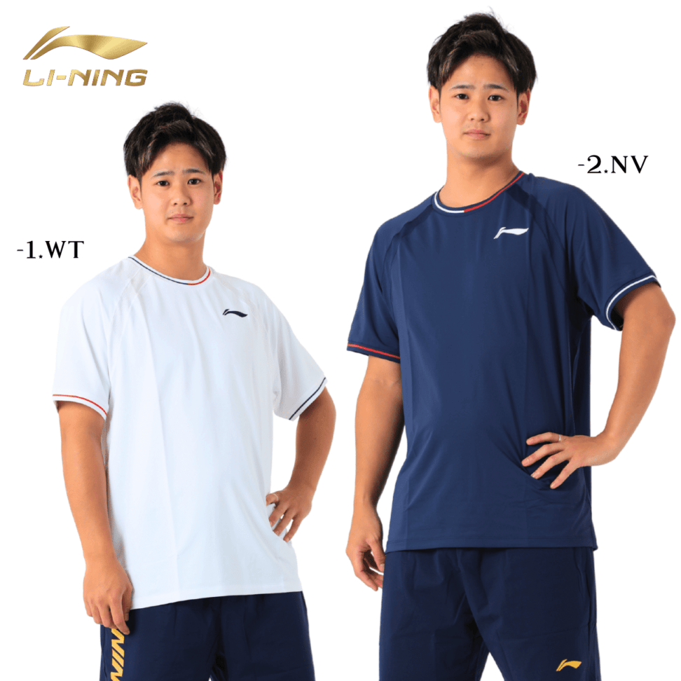 LI-NING AAYV139 ゲームシャツ バドミントンウェア(ユニ/メンズ