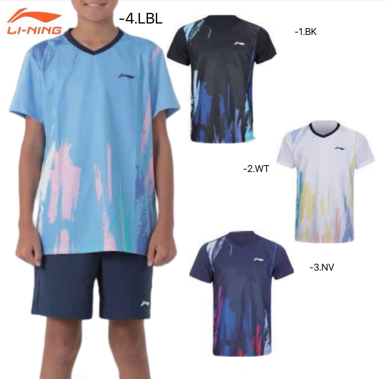 LI-NING AAYV264 ゲームウェア バドミントンウェア(ジュニア) リーニン