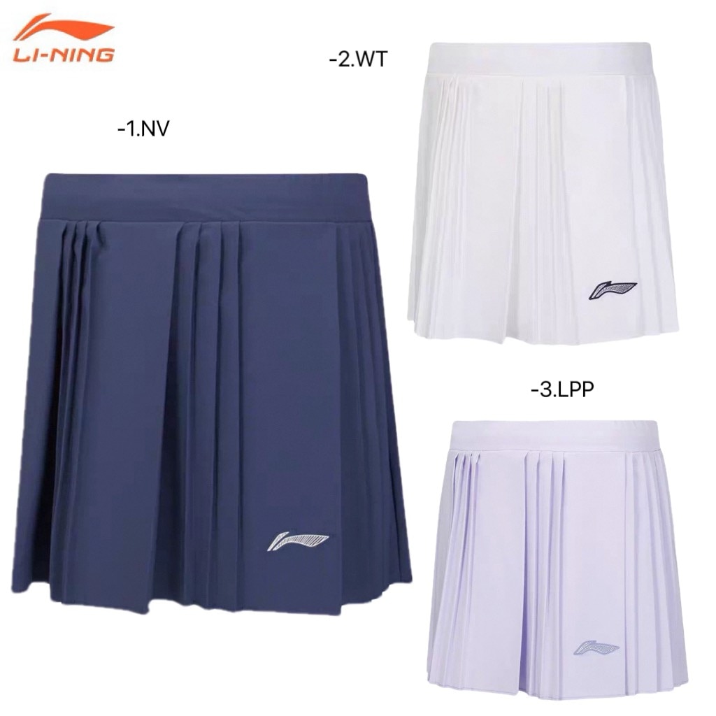LI-NING ASKV290 ゲームスカート バドミントンウェア(レディース