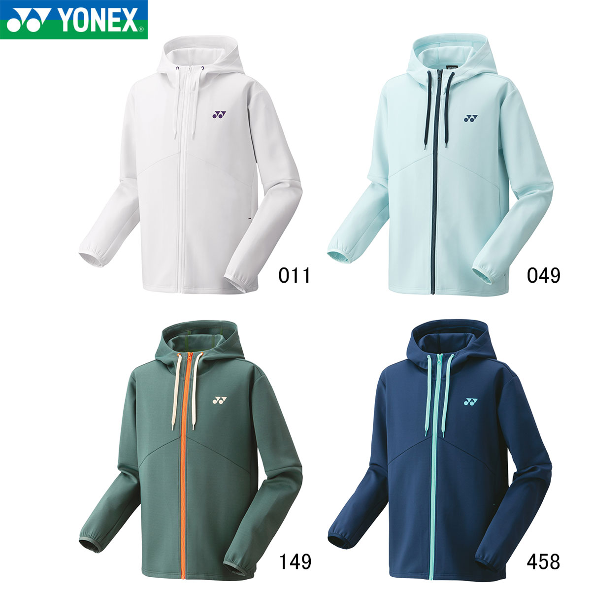 YONEX 50144 ユニスウェットパーカー ウェア(ユニ) アパレル