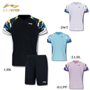 LI-NING AATW036 �����ॷ���+�ϡ��եѥ�� ���å�(����˥�) �Хɥߥ�ȥ󥦥��� �꡼�˥�