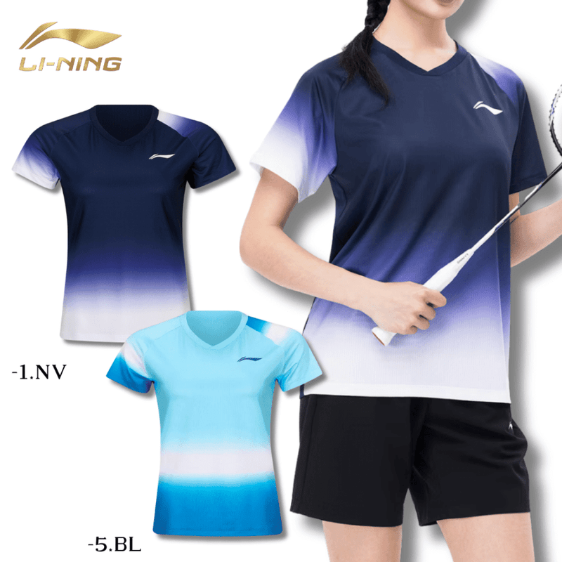 LI-NING AAYW062 ゲームウェア バドミントンウェア(レディース