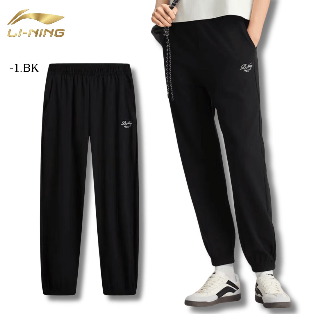LI-NINGリーニン ランニングスパッツ黒 Mサイズ新品 先行公開/近日発売開始】LI-NING AKLW236 トレーニングパンツ