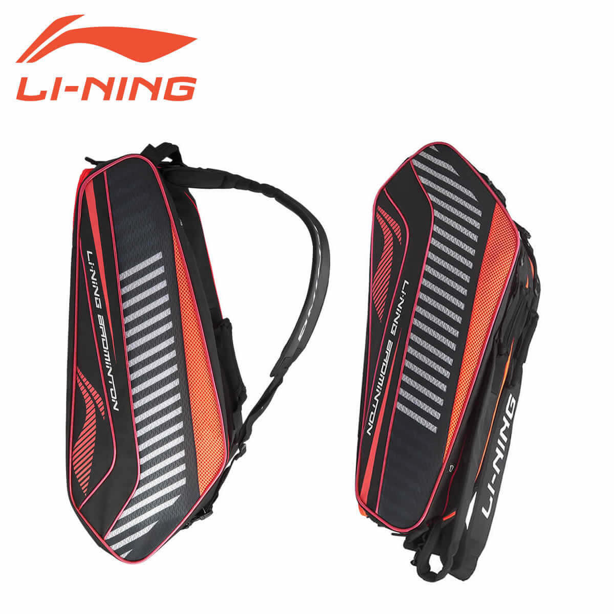 LI-NING ABJP054 ラケットバッグ(6本入) バドミントンバッグ