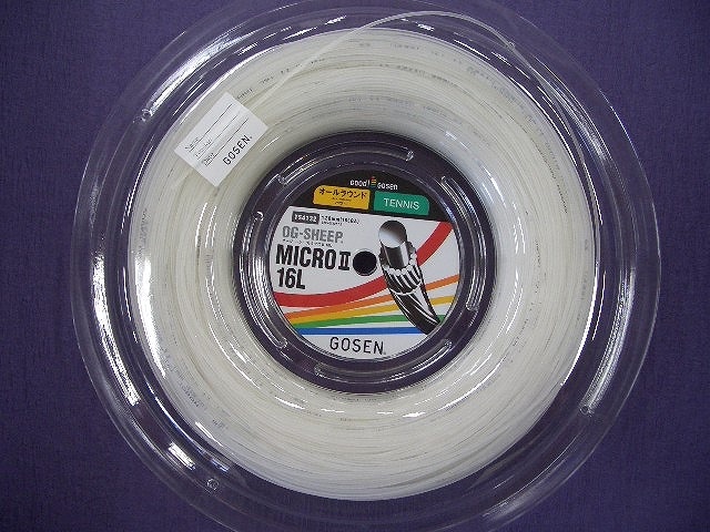 ゴーセン　ミクロⅡ　16Ｌ （1.28mm）　220ｍ
