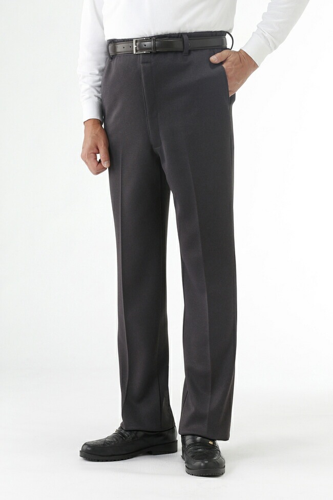 日本製 トップサーモ 裏起毛パンツ2色組