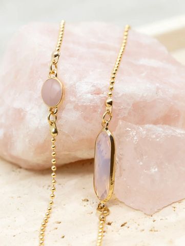 Crystal c gold peach