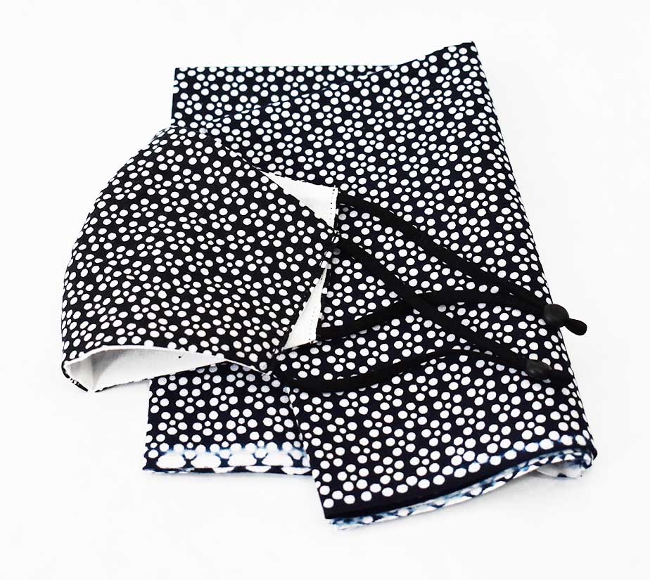 あわせてどうぞ！<br>マスク（税抜800円）とのセット品（1,700円）もございます。単品より100円のセット割引となっております。<a href=http://www.seigandou-popos.co.jp/shop/shopdetail.html?brandcode=000000000557&search=%C7%DF%C8%AD&sort==