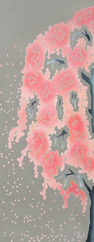 269　〈四季〉滝桜