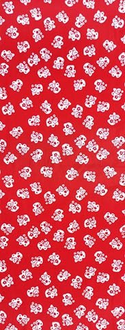 617　犬張子(赤)