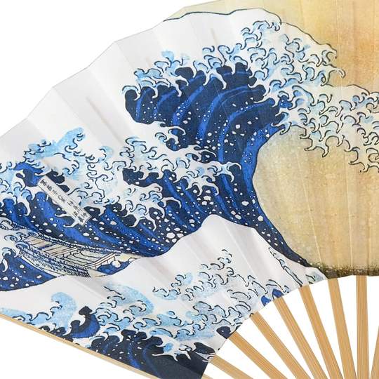 江戸扇子 No.2 浮世絵 冨嶽三十六景 北斎 神奈川沖 浪裏 | すべての