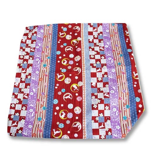 お江戸由来のエコバッグ　赤