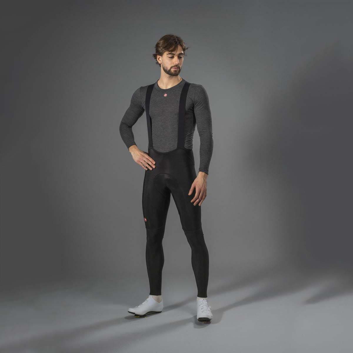 Q36.5 ビブタイツ Sサイズ Q36.5 ビブタイツ Sサイズ Q36.5〉ウィンター ビブタイツ _Black