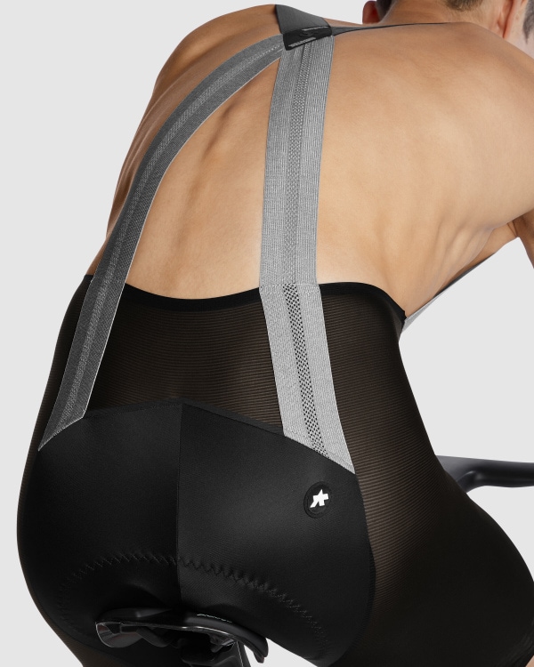 美品 ASSOS EQUIPE RSR S9 アソス ビブショーツ Sサイズ ASSOS〉EQUIPE RSR BIBSHORTS S9 TARGA ビブショーツ _Black
