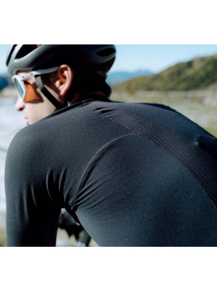 Q36.5〉Dottore Hybrid Que Long Sleeve Jersey ジャージ _Black | Q36
