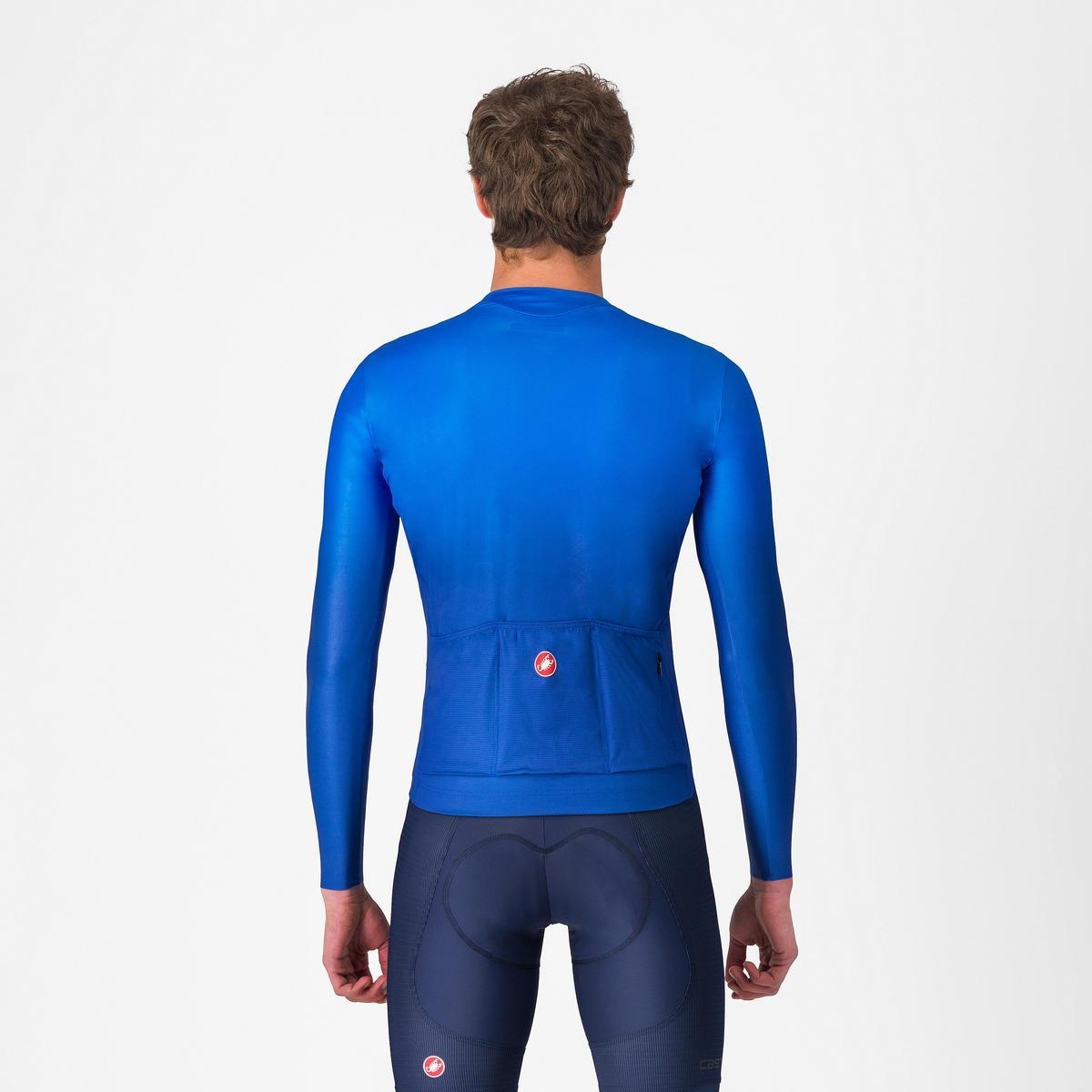 Castelli UPF LS JERSEY メンズ M 青 Castelli UPF LS JERSEY メンズ M 青 Jerseys Cycling Men UPF