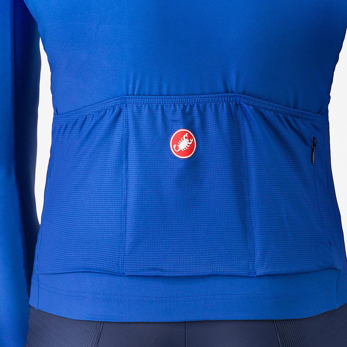 Castelli UPF LS JERSEY メンズ M 青 Castelli UPF LS JERSEY メンズ M 青