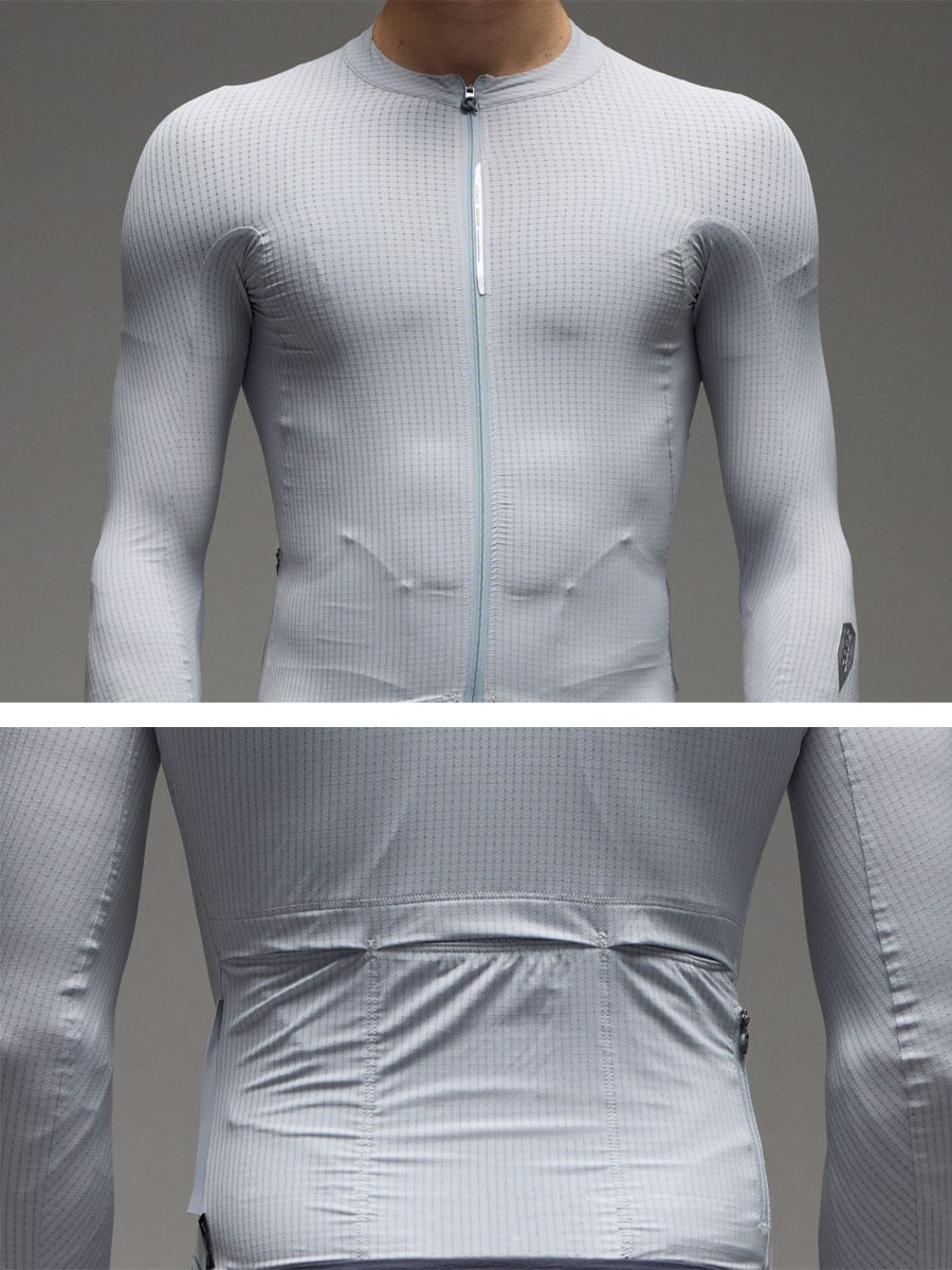 Q36.5〉Dottore Pro Long Sleeve Jersey ジャージ _Ice Grey | Q36.5