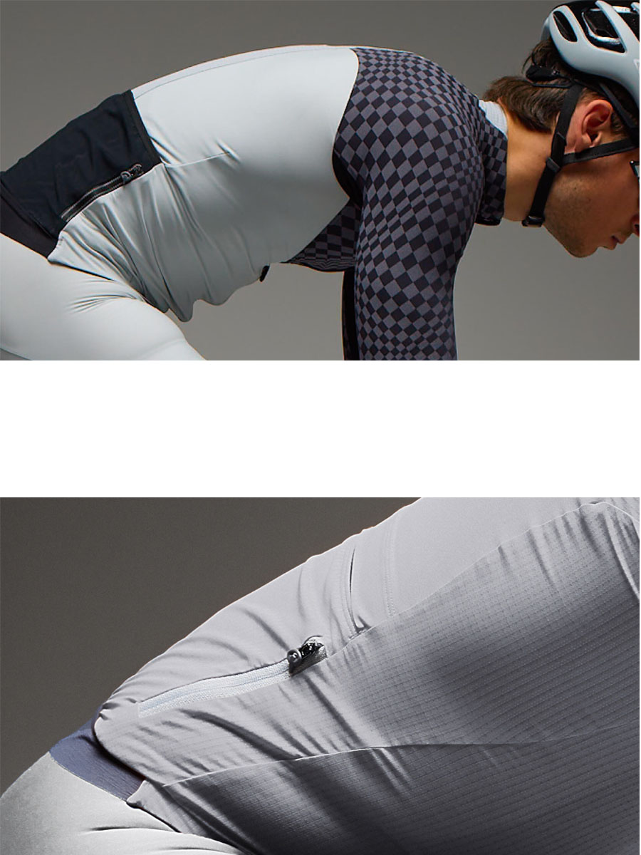 Q36.5〉Dottore Pro Long Sleeve Jersey ジャージ _Ice Grey | Q36.5