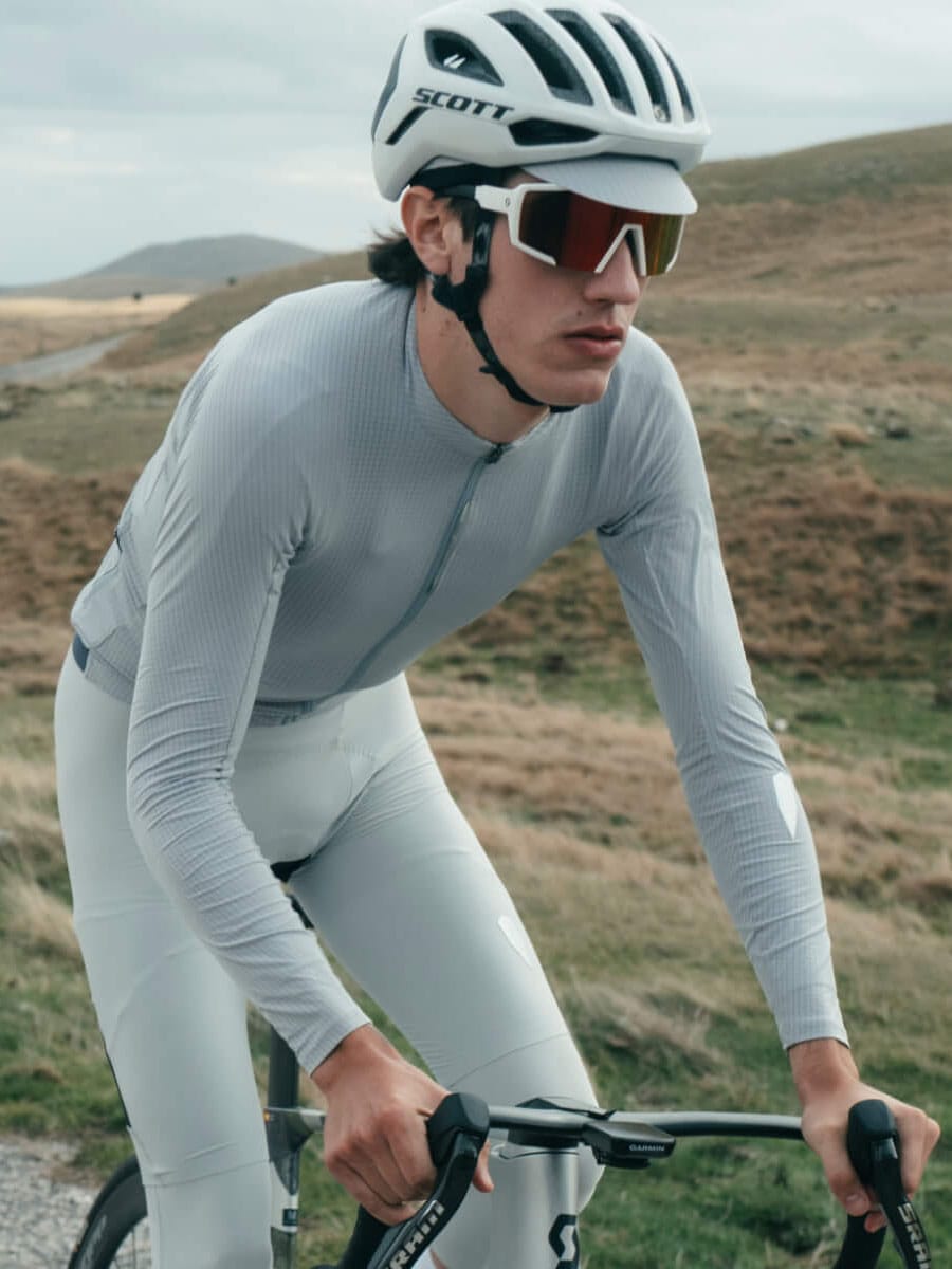 Q36.5〉Dottore Pro Long Sleeve Jersey ジャージ _Ice Grey | Q36.5