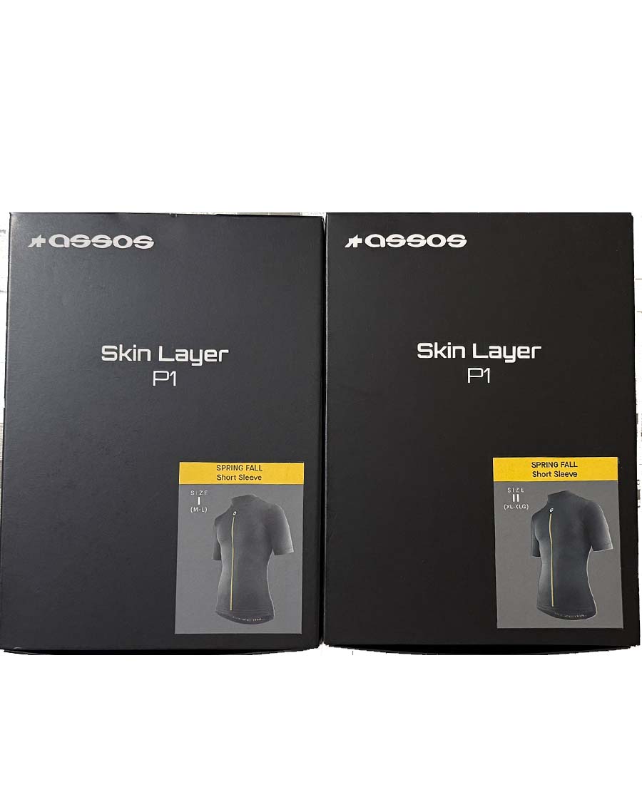 ASSOS SPRING FALL SS SKIN LAYERサイズS-XS ASSOS / アソス】SPRING FALL SS SKIN LAYER P1 （極薄の保温素材を