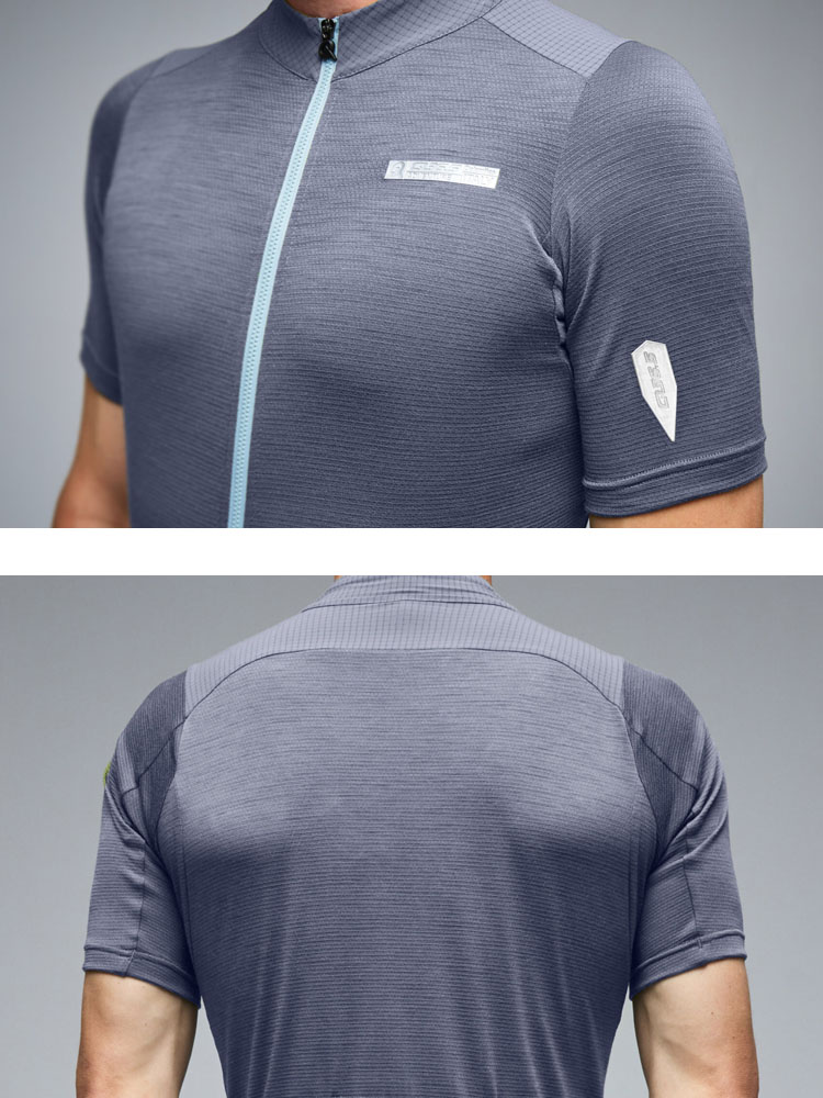 Q36.5〉Adventure Tech Merino Jersey ジャージ _Grisaille Blue | Q36