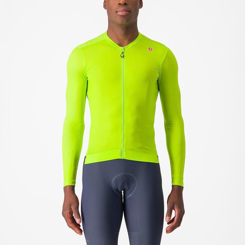 CASTELLI FONDO 2 JERSEY FZ エレクトリックライムS