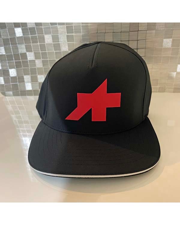 ウェア ASSOS SIGNATURE Podium Cap Assos Signature Podium Swiss - Cap Caps | Bike-Discount