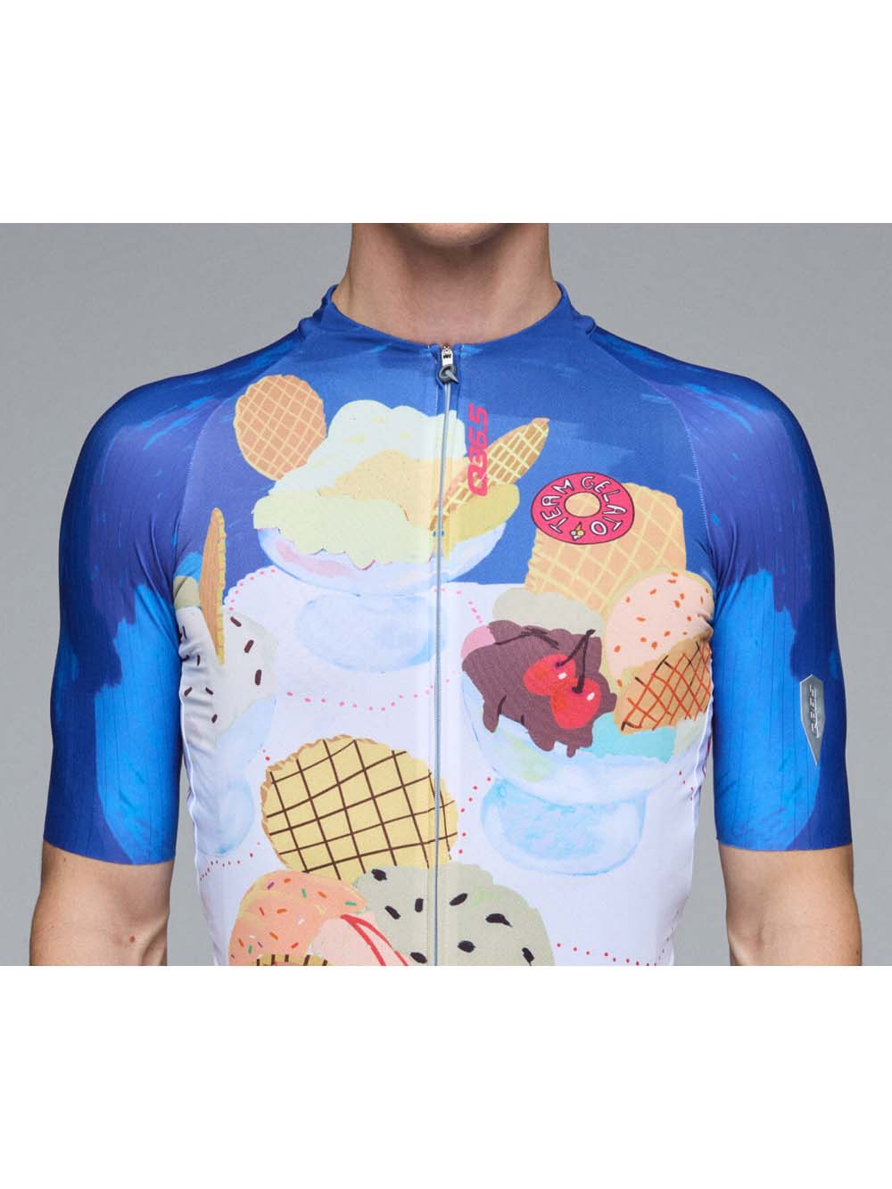 Q36.5〉Gregarius Pro Team Gelato Jersey ジャージ _White | Q36.5