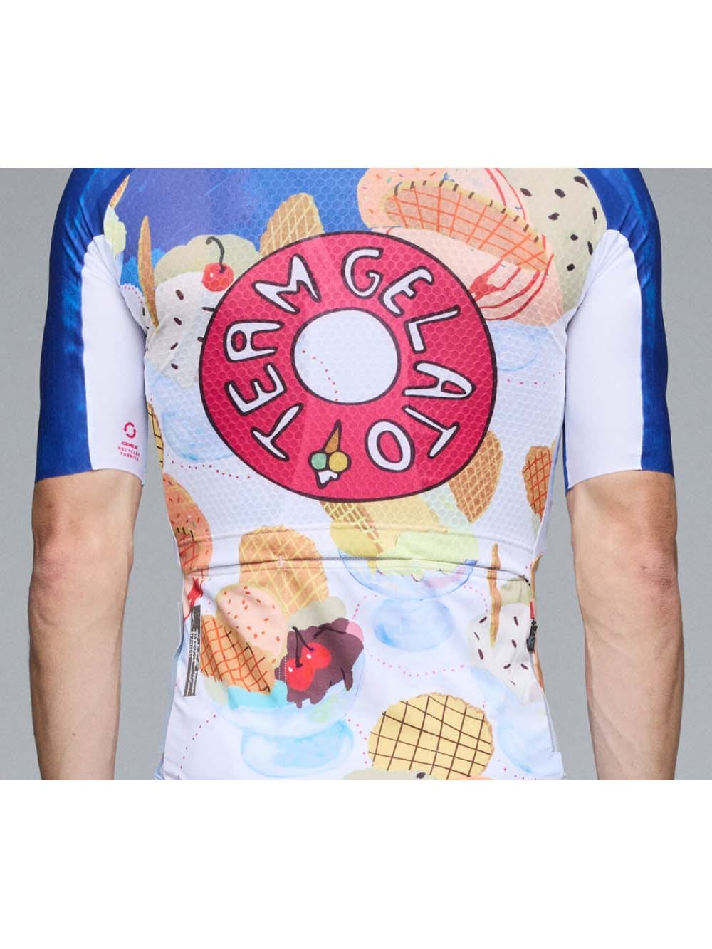 Q36.5〉Gregarius Pro Team Gelato Jersey ジャージ _White | Q36.5